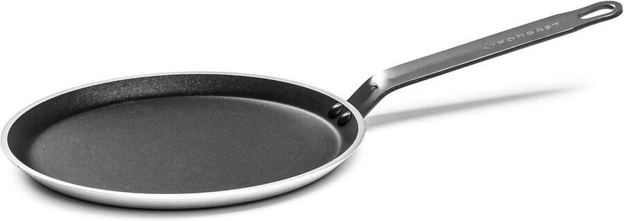 Koekenpan voor Pannenkoeken 26 cm Aluminium PFAS-vrij Geschikt voor Gas en Inductie
