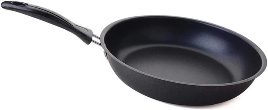 Koekenpan Wok Pan Koekenpan Ei Pan Thuis Koken Energiebesparend Snel Opwarmen 20 22 24cm Zwart