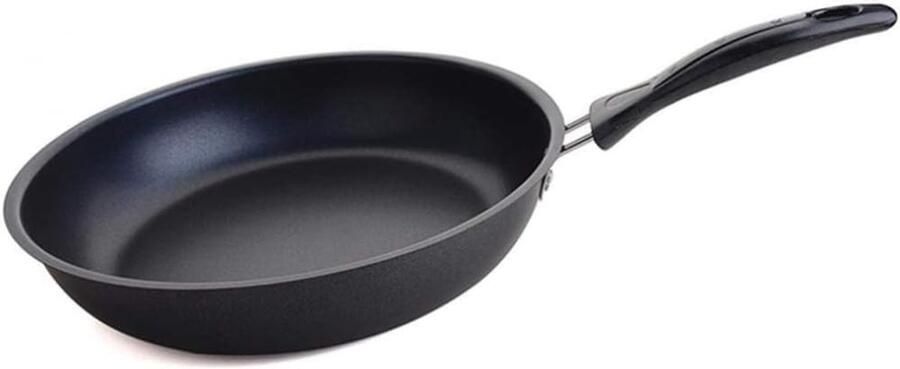 Koekenpan Wokpan anti-aanbak Thuis koken Stuk gevormde bodem 24 cm