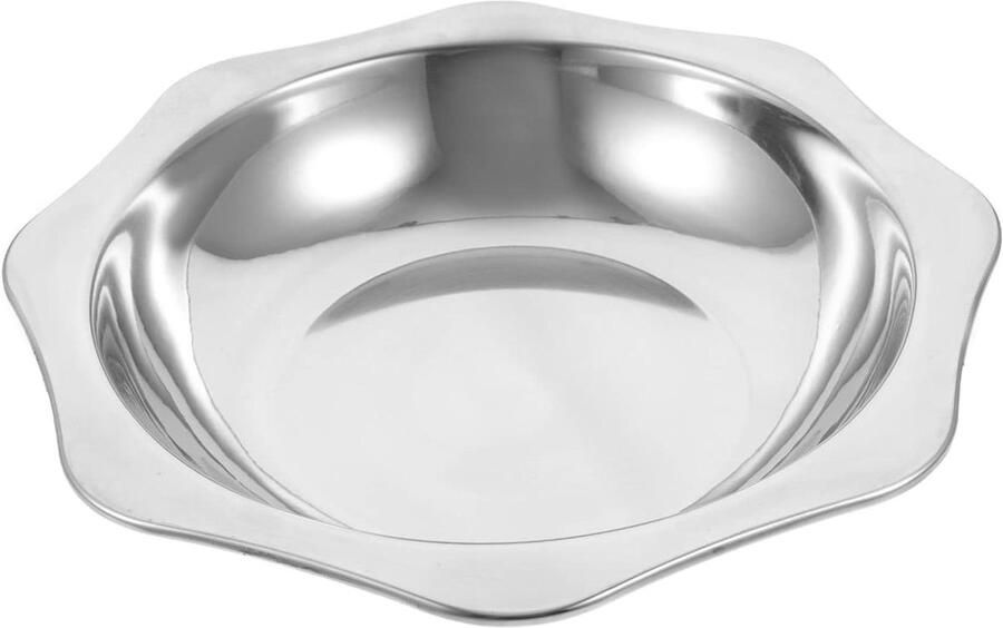 Koekenpan Wokpan Hete Pot Koken Thuis Snelle Warmtegeleiding 29.5X6CM Zilver