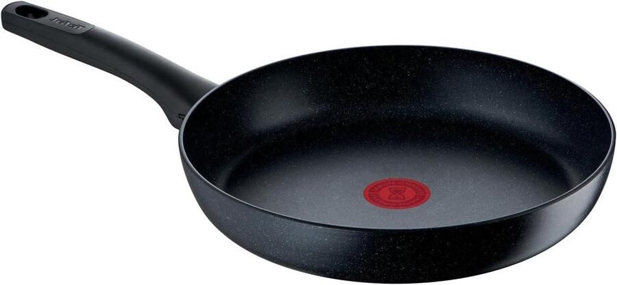 Koekenpan Zwart Koekenpan met anti-aanbaklaag Koken en bakken Minerale versterkte coating 28 cm Zwart