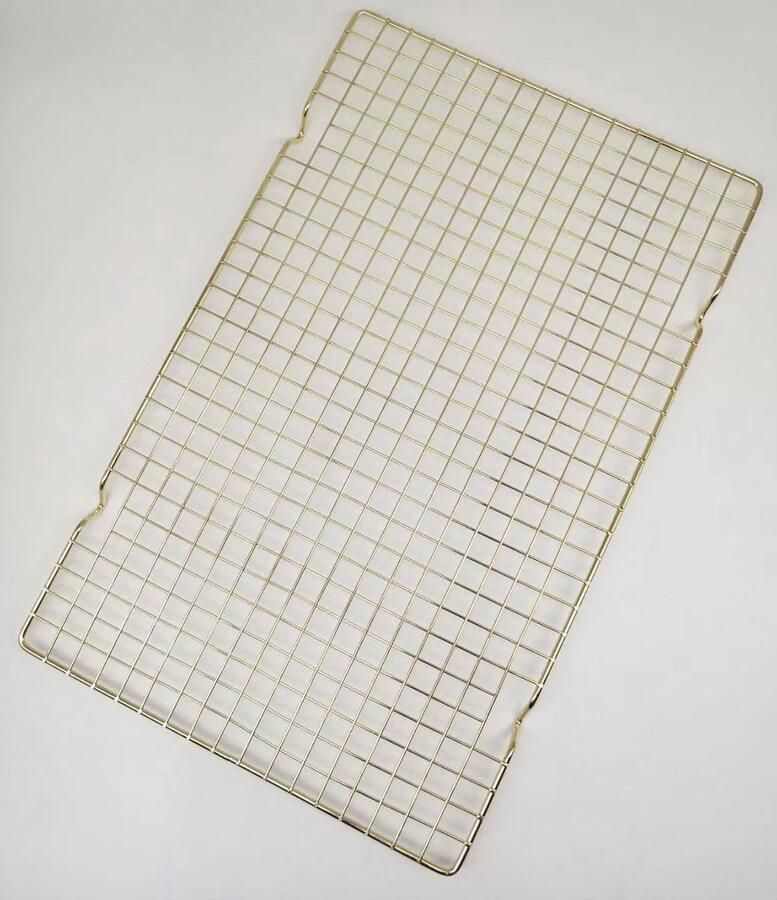 Koelrek Set Bakrek Bakplaat Bakken en Grillen Roestvrij Staal 2 Delig 40x25cm Zilverkleur