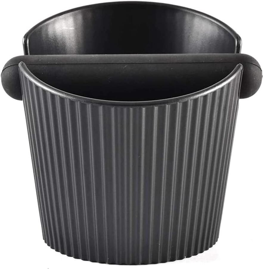 Koffie Afvalbak Espresso Bak Koffiezet Gemak Uitneembare Bar 13x13x13 cm Zwart