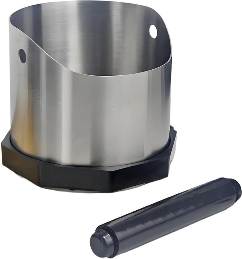 Koffie Afvalbak Espresso Bak Schone Werkplek Stille Verwijdering 750 ml Capaciteit Zilver