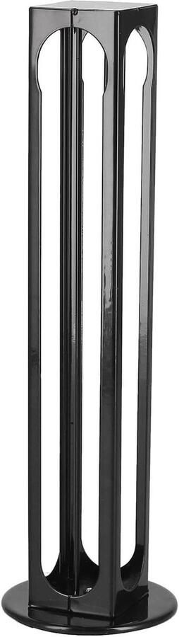 Koffie Capsule Houder Espresso Pad Rack Koffie Opslag 360 Graden Draaibaar Houdt 32 Capsules Zilver