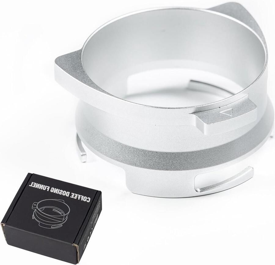 Koffie Dispensing Funnel 54 mm Handige Dispensing Ring voor Espresso Accessoires Geschikt voor Porta Filter en Aluminium Design