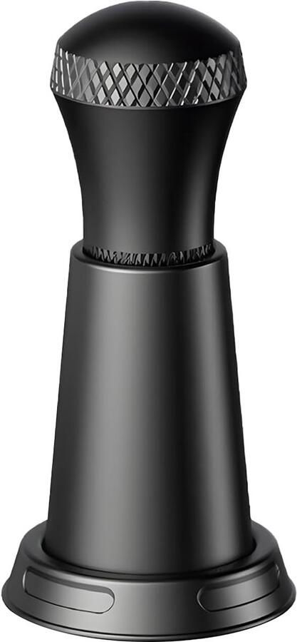 Koffie Distributeur Espresso Gereedschap Gelijkmatige Extractie Afneembaar met Standaard 45 x 95 mm Zwart