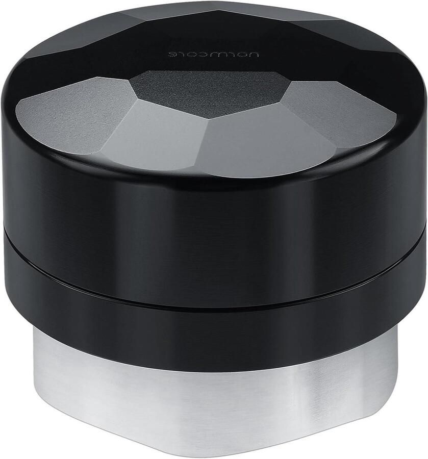 Koffie Distributeur Espresso Leveler Consistente Espresso Zelfnivellerend Zwaartekracht 53.3mm Zwart
