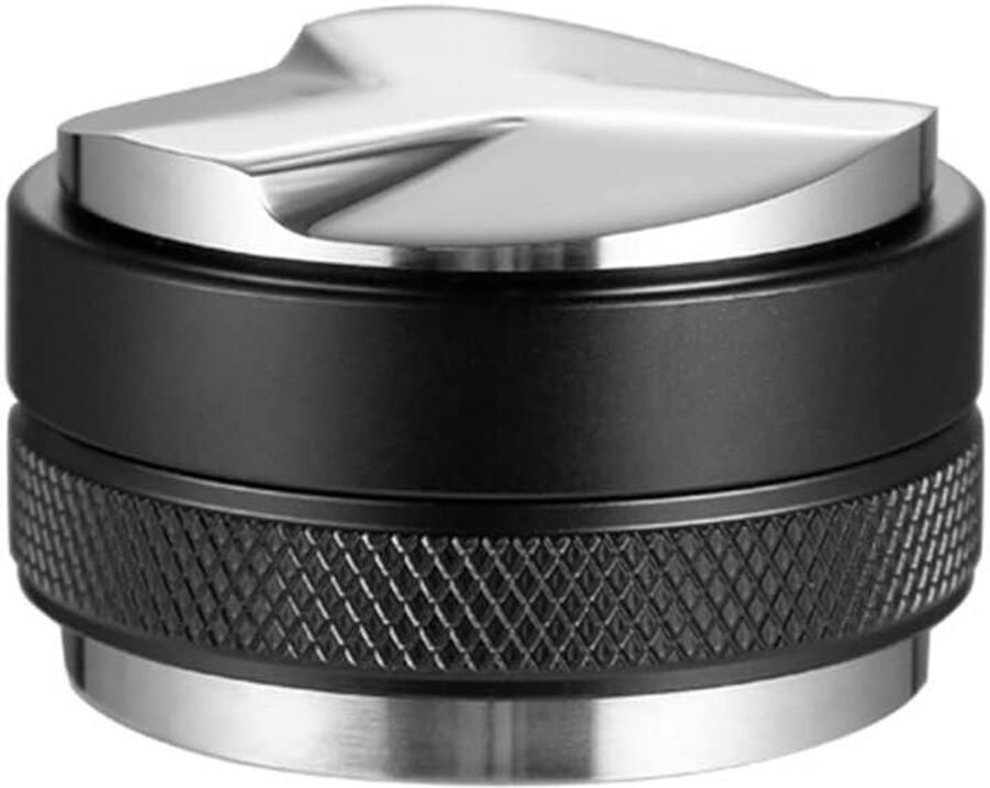 Koffie Distributeur Espresso Sabotage Perfect Espresso Maken Dubbele Kop Verstelbaar 51-58mm Zilver