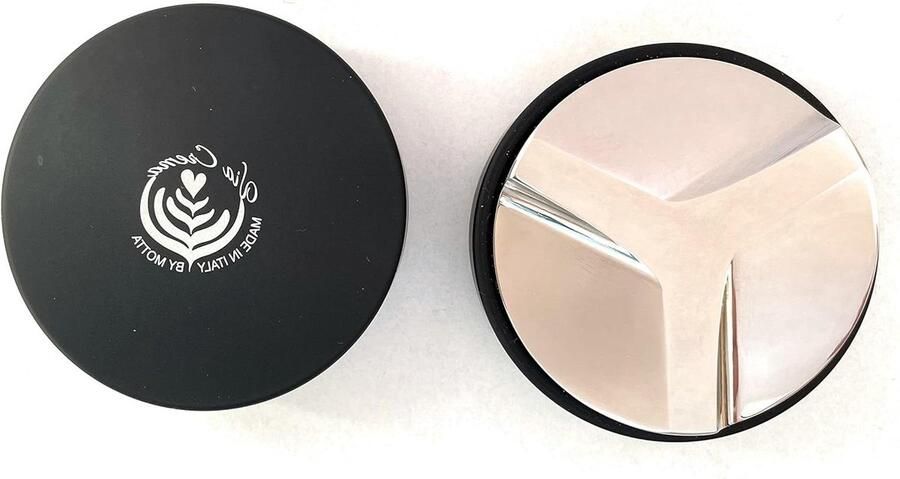 Koffie Distributeur Espresso Verdeeler Gelijkmatige Verdeling Voedselveilig Staal 58.5 mm Zilver