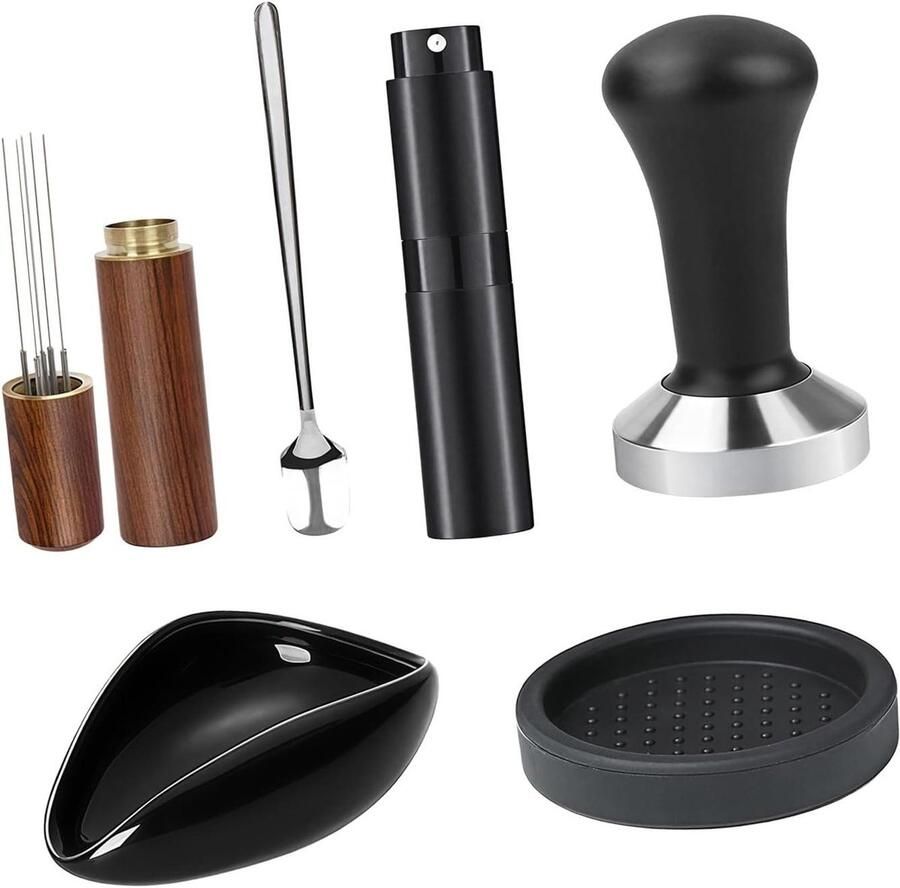 Koffie Distributeur Koffie Tamper Espresso Bereiding Verzwaarde RVS Basis 53 54 Mm Niet Gespecificeerd