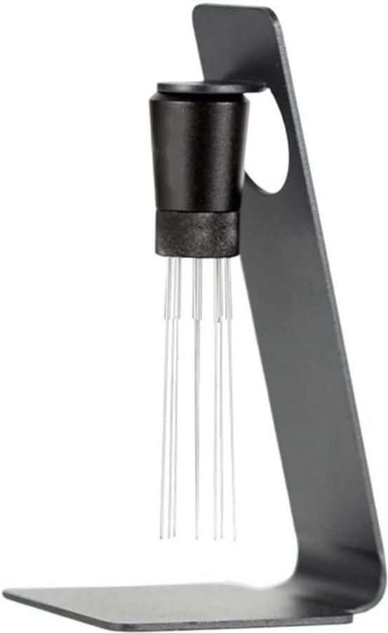 Koffie Distributeur Tool Naaldverdeler Espresso Koffie Extraheren 0.4mm Roerpennen 200 g Zwart