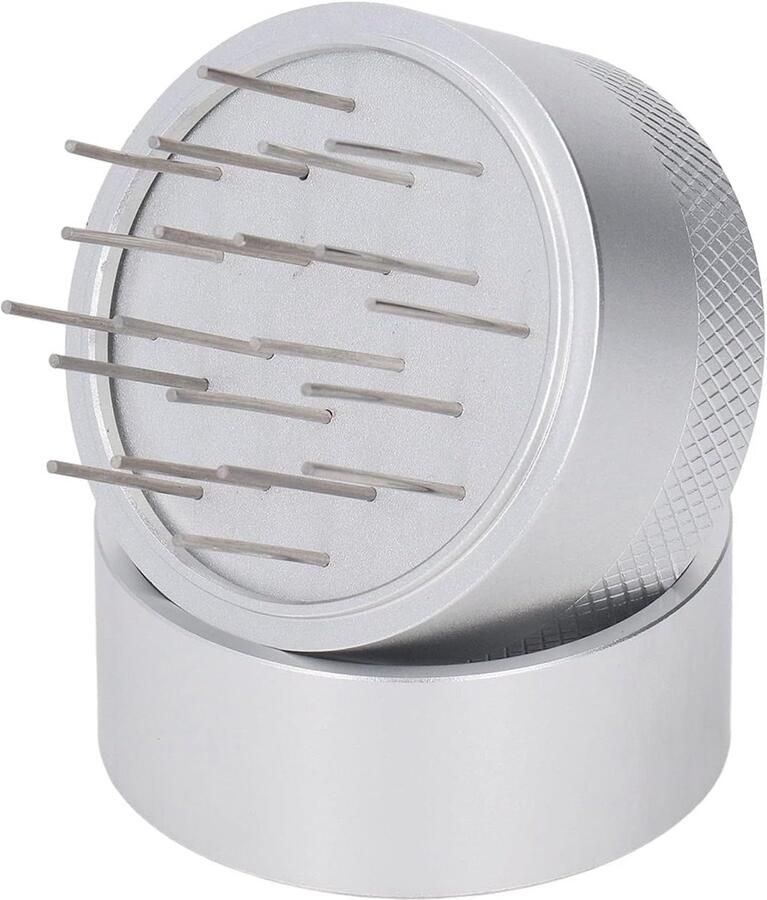 Koffie Distributor Espresso Roerder Betere Koffie Roestvrijstalen Naalden 51 53 58mm Zilver