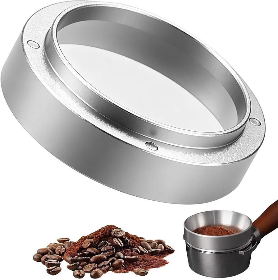 Koffie doseerring 51 mm voor espresso doseertrechter en filterdrager accessoires voor perfecte koffiezetten