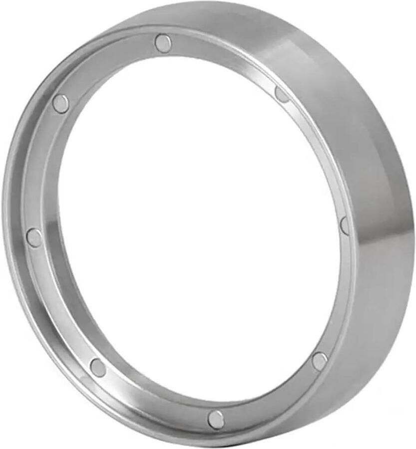 Koffie Doseerring Doseertrechter Koffie Espresso Bereiden Magnetische Bevestiging 58 mm Zilver