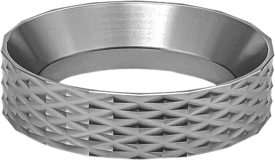 Koffie Doseerring Espresso Trechter Koffie Maken Magnetische Bevestiging 51 58 mm Zilver