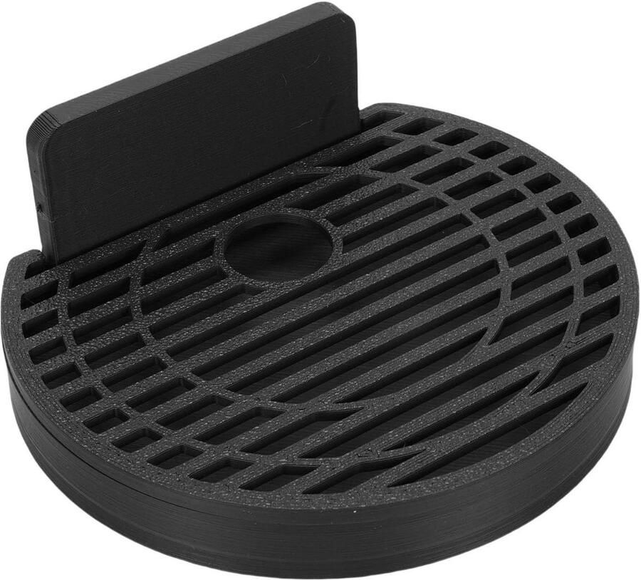Koffie Druppelbak Lekbak Koffiezetapparaat Antislip Basis 12x12x4 cm Grijs