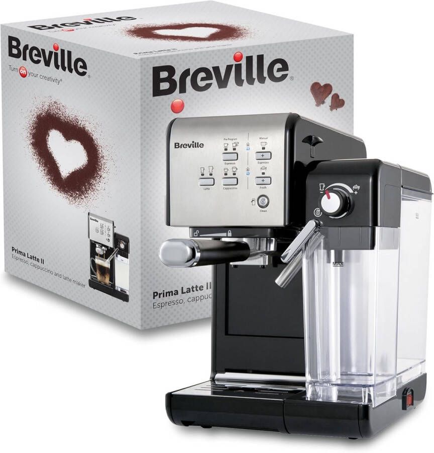 Koffie- En Espressomachine met Automatische Melkopschuimer