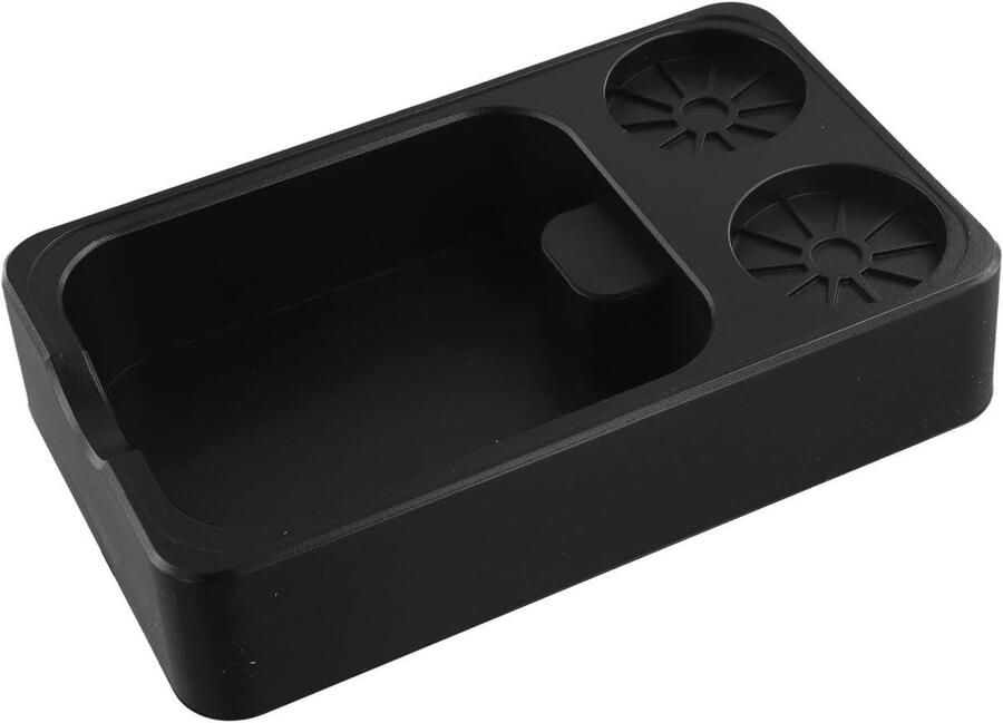Koffie Klopbox Barista Station Espresso Bereiding 3-in-1 Ontwerp 27 cm Lengte Zwart