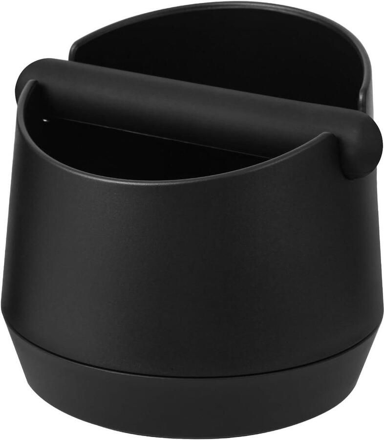 Koffie Klopbox Espresso Bak Koffiedik Verwerken XXL Capaciteit 15 x 16 cm Zwart