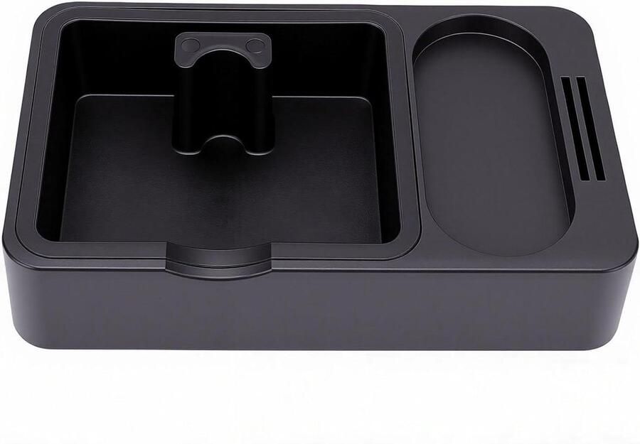 Koffie Klopbox Koffiedik Bak Barista Werkplek Afneembaar Ontwerp 51 53 58mm Zwart