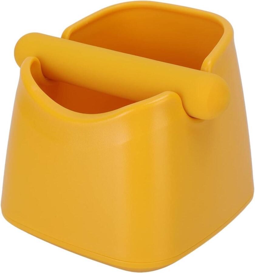 Koffie Klopbox Koffiedik Bak Koffiezetapparaat Onderhoud Antislip Bodem 103 x 115 cm Geel