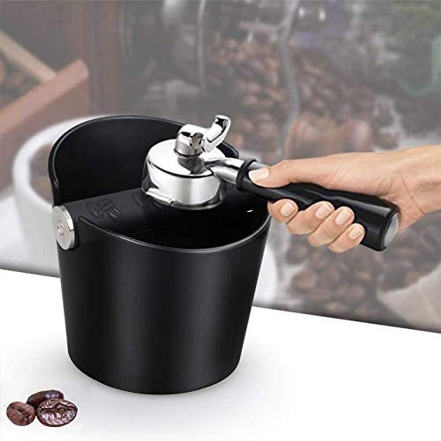 Koffie Klopper voor Espresso Antislip Koffiebak met Verwijderbare Klopstang