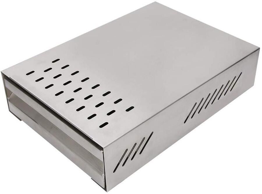 Koffie Knock Box Afvalbak Koffiezetapparaat Reinigen Stille Rubberen Staaf 2.5L Capaciteit Zilver