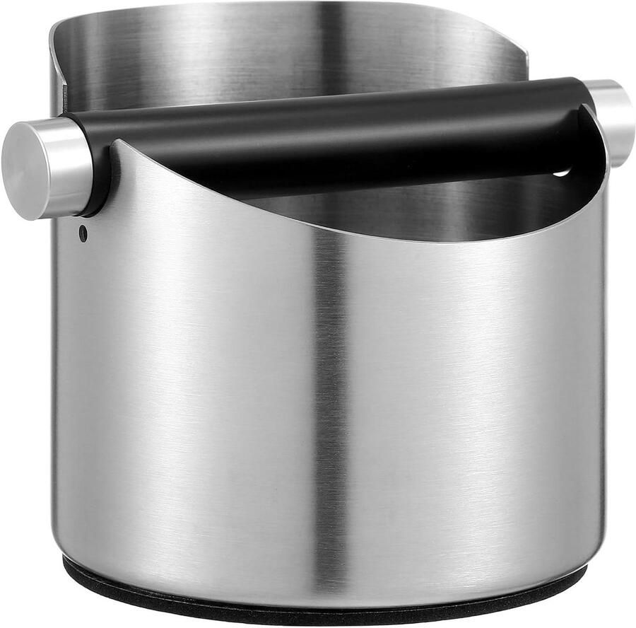 Koffie Knock Box Espresso Afvalbak Koffiedik Verzamelen Antislip Siliconen Basis 14 x 11 x 11 cm