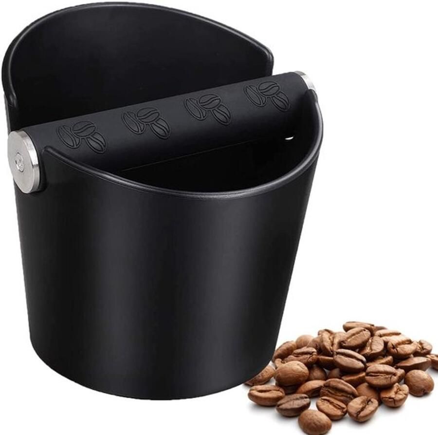 Koffie Knock Box Espresso Koffiebak Schokabsorberende Barista Accessoires Zwart Koffiedik Knock Box Ideaal voor Thuisgebruik