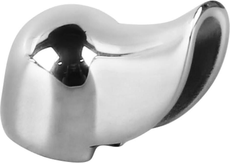 Koffie Portafilter Mondstuk Espresso Uitloop Perfecte Espresso Universele Pasvorm 58mm Zilver