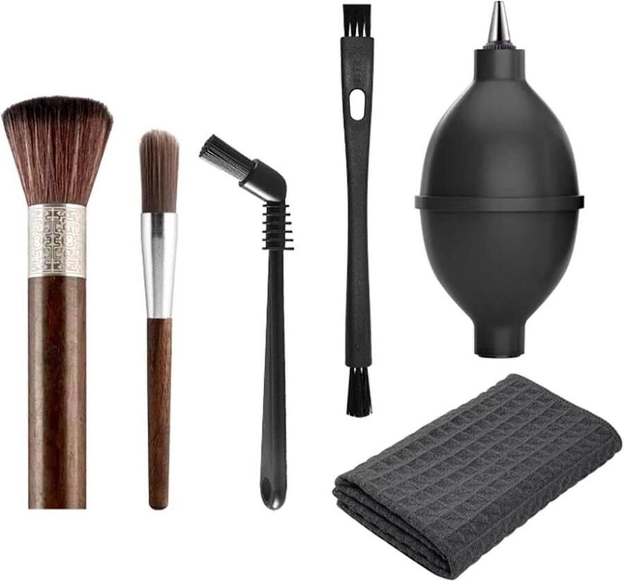 Koffie Reinigingsborstel Set Espresso Schoonmaak Kit Koffieapparatuur Onderhouden Complete Set Met 6 Delen