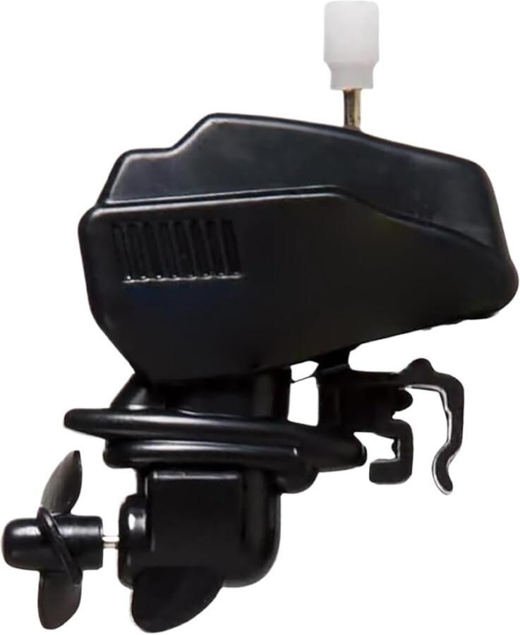 Koffie Roerder Drank Mixer Dranken Mengen Bootmotor Vorm 6.5 cm Zwart