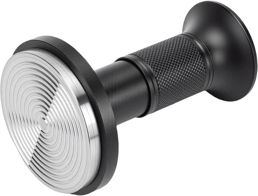 Koffie Sabotage Barista Tool Espresso Bereiding Veerbelast Instelbaar 58 mm Zilver