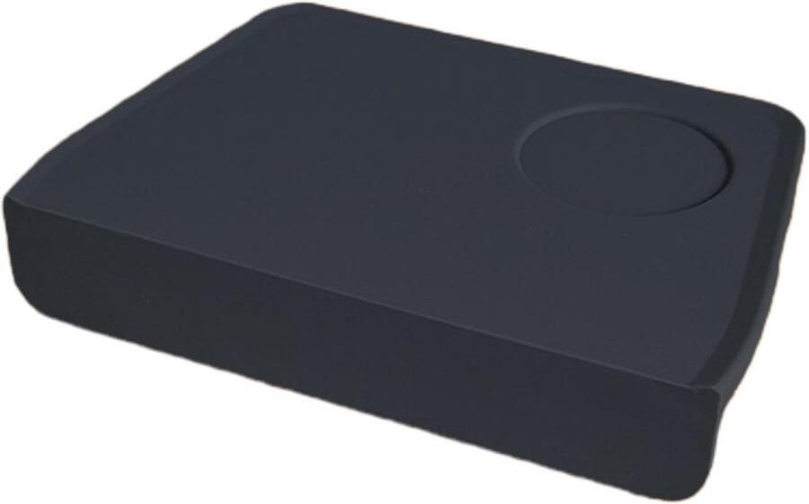 Koffie Sabotage Mat Tamping Pad Espresso Bereiden Antislip Hoek 20 cm Zwart