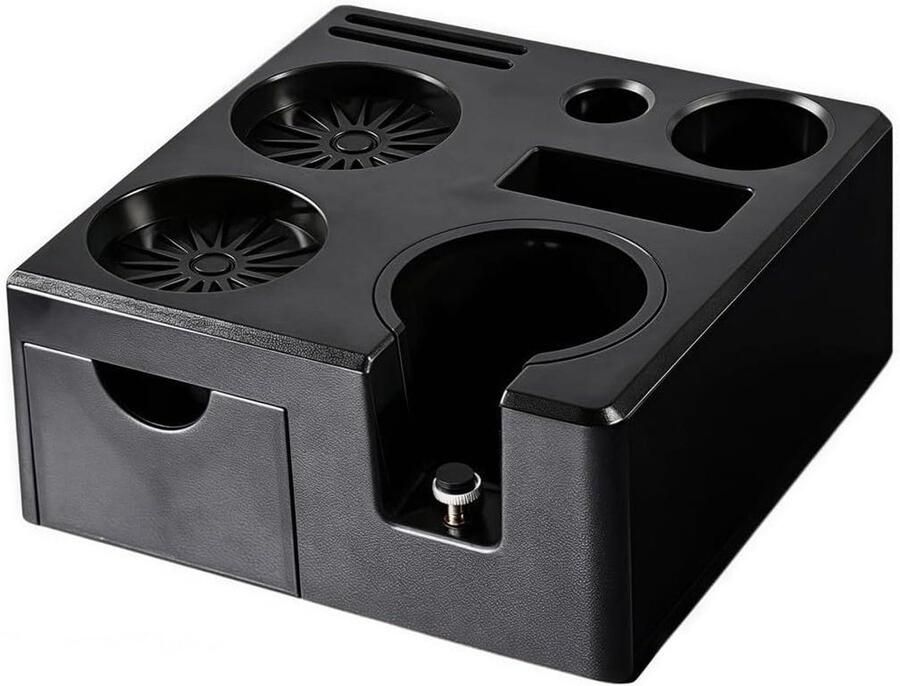 Koffie Sabotage Mat Tamping Station Espresso Bereiden Universele Portafilter Houder 19 x 19 x 9 cm
