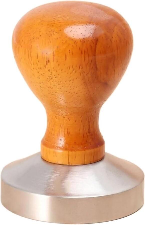Koffie Stamper Espresso Pers Koffie Bereiden Roestvrij Staal 5.8 cm Diameter Niet gespecificeerd