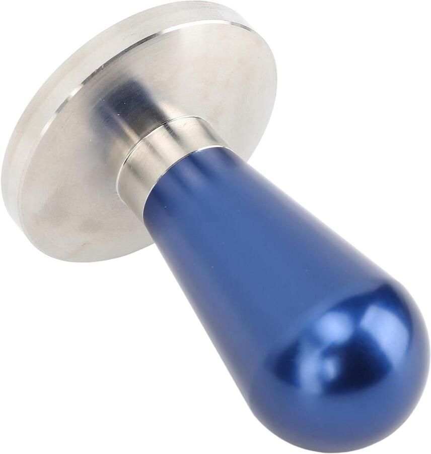 Koffie Tamper Barista Tool Espresso Bereiden Gelijkmatige Compressie 58 mm Blauw
