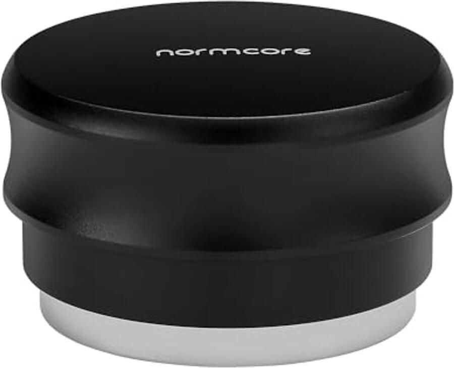 Koffie Tamper Barista Tool Espresso Bereiden Ingebouwde Veer 53.3 mm Zilver