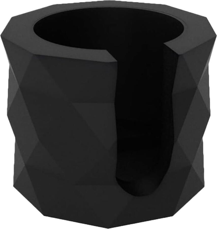 Koffie Tamper Basis Handmatige Koffie Basis Consistente Espresso Optimale Werkhygiëne 8.8 cm Diameter Zwart