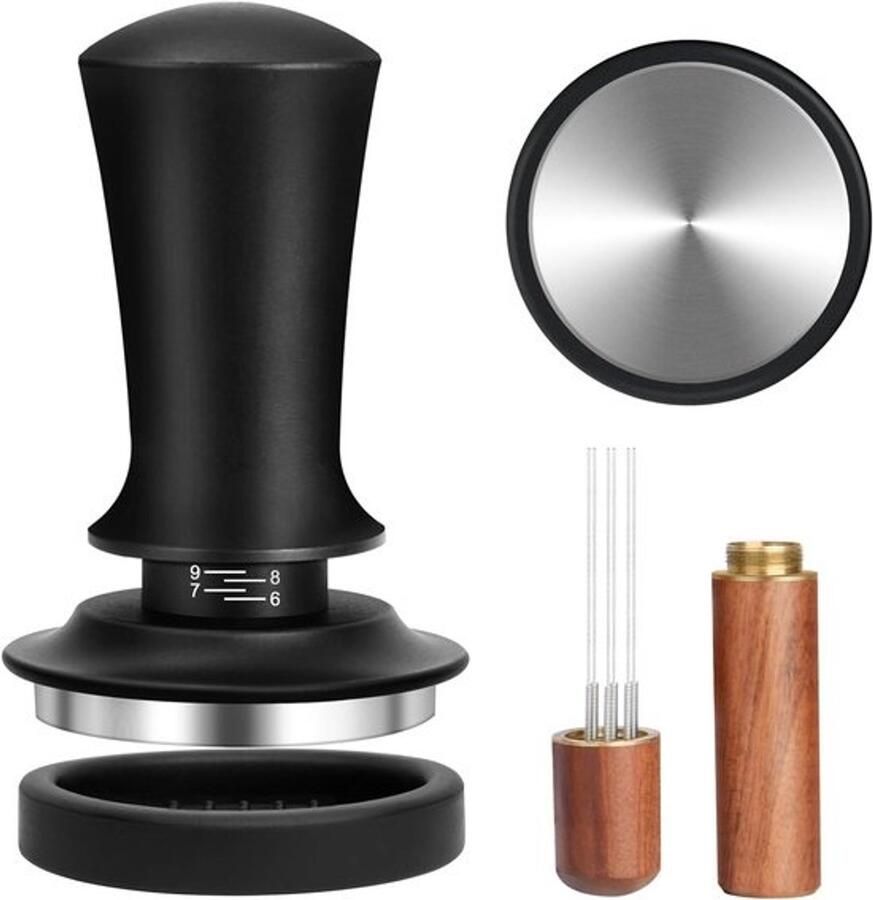 Koffie Tamper Espresso Accessoire Barista Werk Precis 51mm 330g