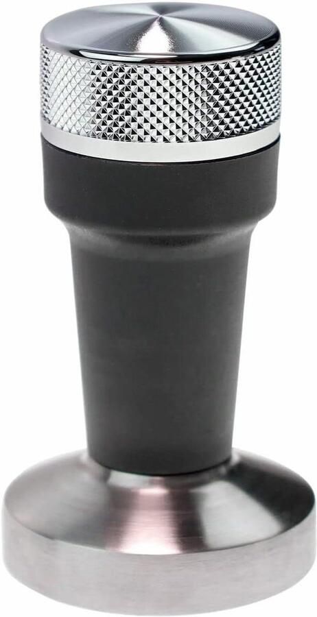 Koffie Tamper Espresso Accessoire Koffie Bereiden Perfecte Pasvorm 11.7 x 7.2 x 7.1 cm Zilver