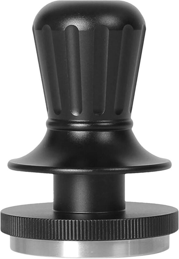 Koffie Tamper Espresso Accessoire Perfect Koffie Maken Ergonomische Greep 51mm Diameter Zilver