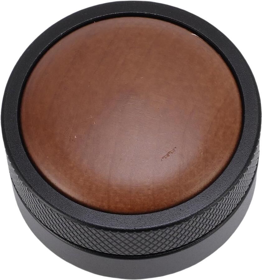 Koffie Tamper Espresso Accessoire Perfect Koffie Zetten Constante Druk 51MM Walnoothout