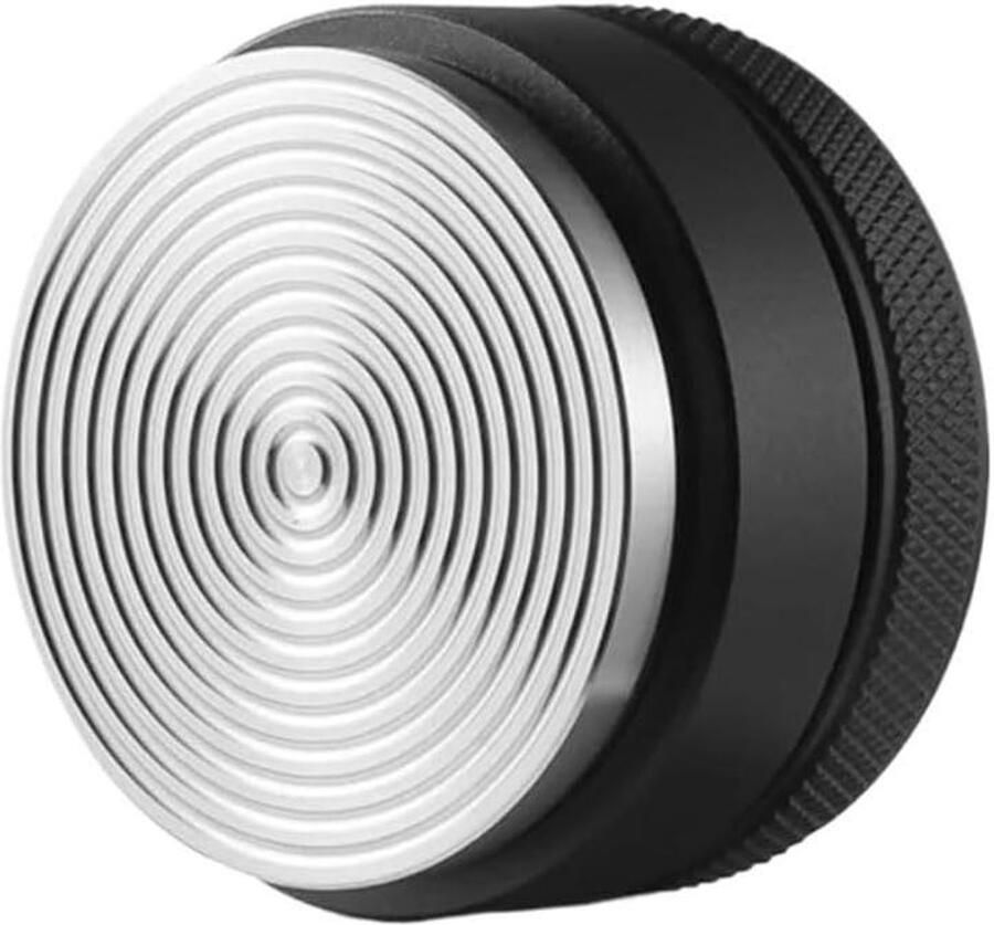Koffie Tamper Espresso Drukker Espresso Bereiden Vlakke Bodem 51 mm Zwart