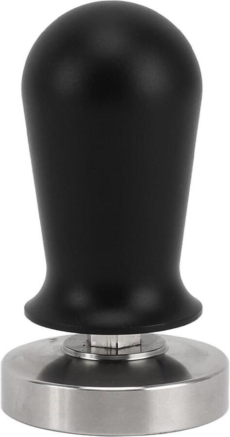 Koffie Tamper Espresso Pers Koffie Bereiden Veerbelast Ontwerp 51 53 58 Mm Zilver