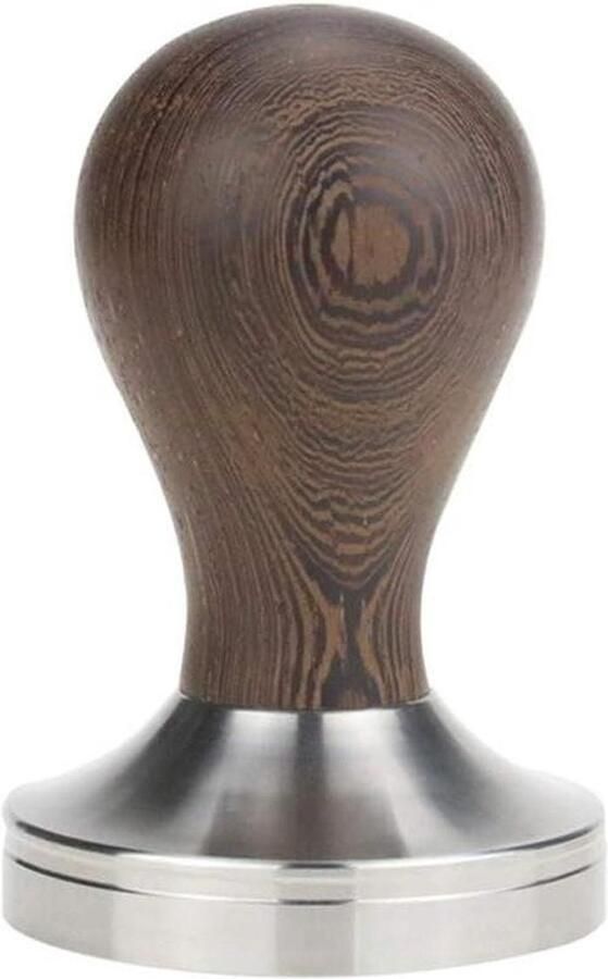 Koffie Tamper Espresso Press Espresso Bereiden Houten Handvat 51mm Diameter Niet gespecificeerd