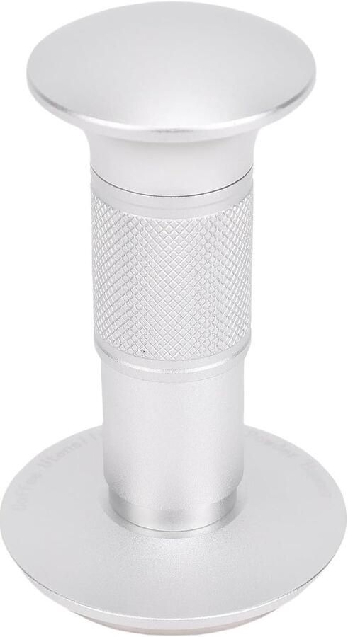 Koffiestamper RVS Espresso Accessoire Perfect Koffie Zetten Veerbelast Ontwerp 51MM Zilver