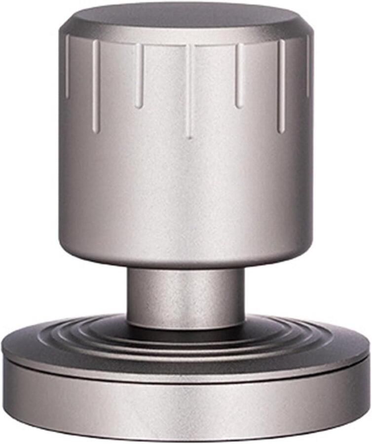 Koffie Tamper Espresso Sabotage Tool Koffie Bereiden Automatische Rebound 58mm Grijs
