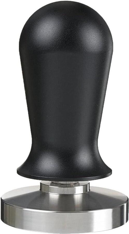 Koffie Tamper Espresso Stamp Espresso Bereiden Gekalibreerd 16 kg 58.5 mm Zilver